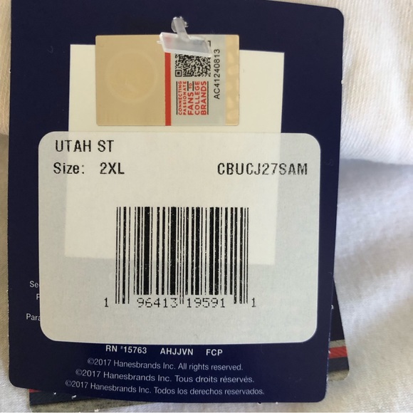 NWT Champion logo Utah State Aggies, white T-Shirt Mens, various Size - Picture 10 of 12